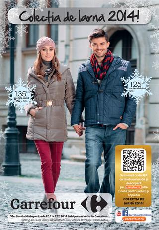 Carrefour - Colectia de Iarna Tex 2014 - catalog 
