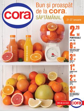 Cora online catalog produse alimentare 21 - 27 ianuarie 2015