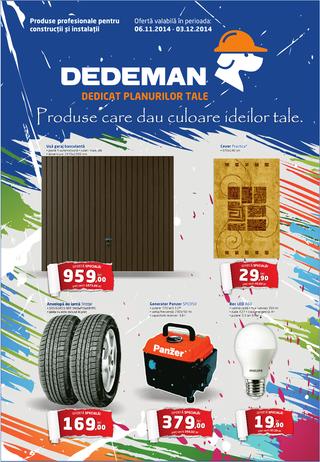 Dedeman catalog 06.11.2014 - 03.12.2014