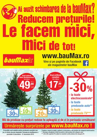 Baumax catalog decembrie 2014