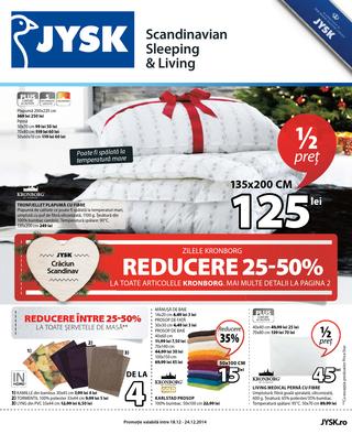 JYSK catalog 18.12.2014 - 24.12.2014