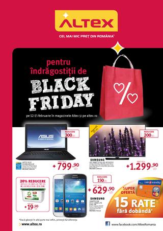 ALTEX ONLINE CATALOG pentru indragostitii de Black Friday 12-15 februerie 2015