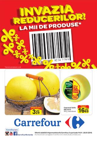 Carrefour catalog FOOD - 14-20 Ianuarie 2016