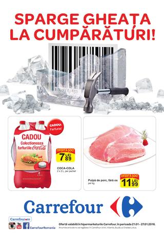 Carrefour catalog food ianuarie 2016