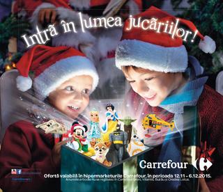 Carrefour catalog Intra in lumea jucariilor  - 12 Noiembrie - 6 Decembrie 2015