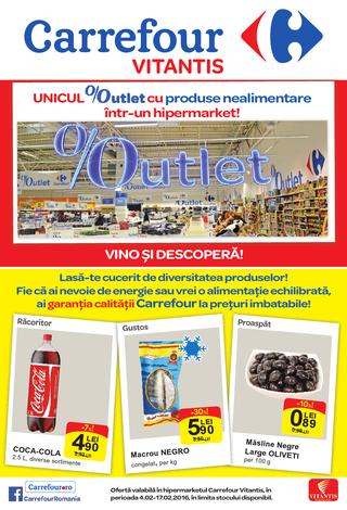 Carrefour catalog Outlet - 4-17 Februarie 2016