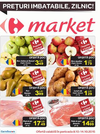 Carrefour market 8-14 Octombrie 2015