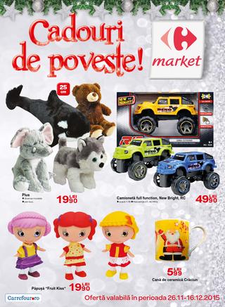 Carrefour catalog - Cadouri de Poveste - 26 noiembrie - 16 decembrie 2015