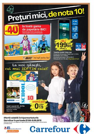 Carrefour catalog Non - Alimentar 28 august - 9 septembrie 2015