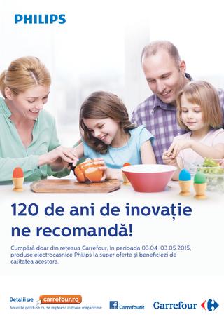 Carrefour catalog promotional Philips 3 aprilie - 3 mai 2015