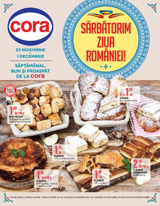 Cora catalog Sarbatorim Ziua Romaniei - 25 Noiembrie - 1 Decembrie 2015