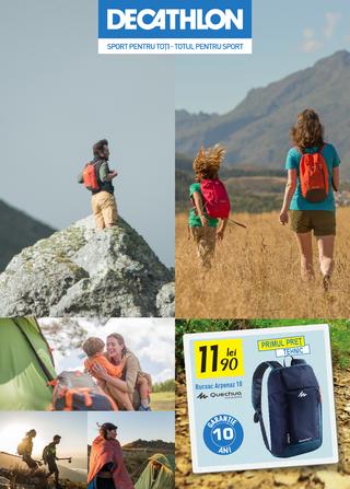 DECATHLON - oferta produse pentru camping si drumetie PV 2015