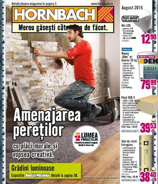 Hornbach catalog august 2015