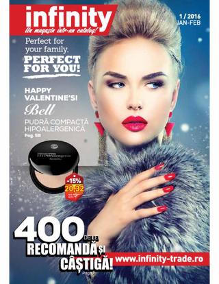 Infinity - Perfect for you - catalog #1 /2016 - 15 ianuarie - 29 februarie 2016
