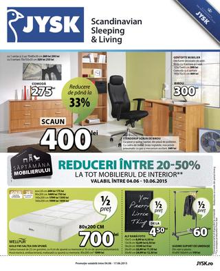 JYSK - catalog 4 - 17  iunie  2015