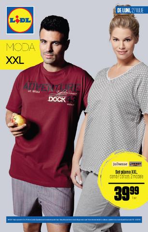 Lidl - catalog MODA XXL 27 iulie - 2 august 2015