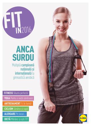 LIDL catalog FIT in 2016 - 11 Ianuarie - 10 March 2016