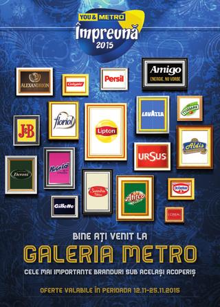 METRO catalog Galeria Cele Mai Importante Branduri Sub Acelasi Acelasi Acoperis - 12-25 Noiembrie 2015