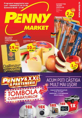 Penny market catalog - Bucuresti Luica, Brasov 4 Noiembrie - 1 Decembrie 2015