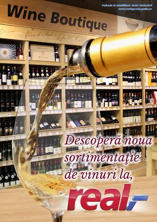 Real - descopera noua sortimentatie de vinuri - catalog 3 - 30 septembrie 2015