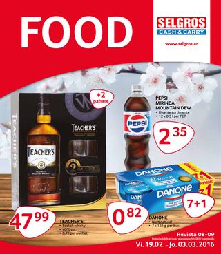 Selgros catalog Food - 19 Februarie - 3 Martie 2016
