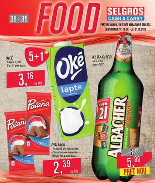 Selgros catalog food septembrie 2015