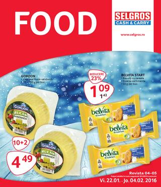 Selgros catalog FOOD - 22 Ianuarie - 4 Februari 2016