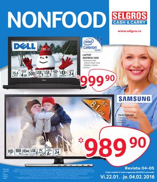Selgros catalog Nonfood 22 Ianuarie - 4 Februarie 2016