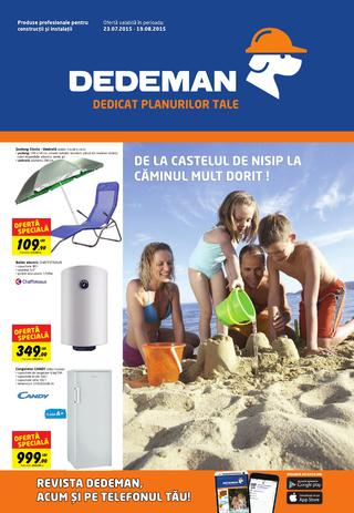  catalog Dedeman 23 iulie - 19 august 2015