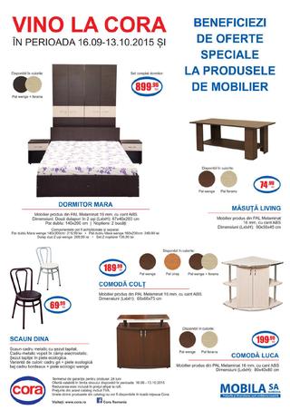 Cora catalog mobilier toamna 2015
