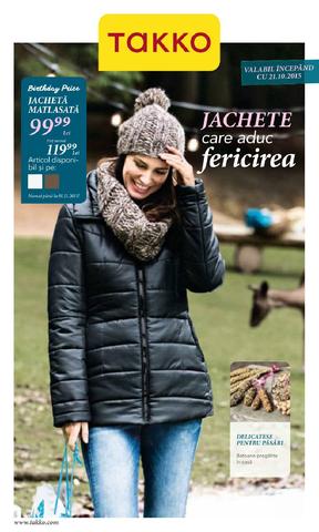 TAKKO catalog Jachete care aduc Fericirea - 21 Octombrie - 1 Noiembrie 2015